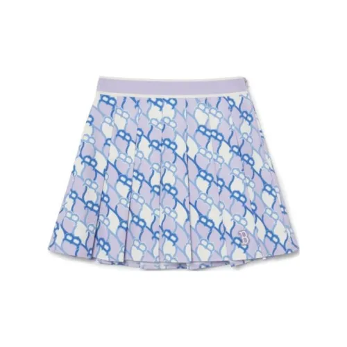 MLB Casual Short Skirts Women's Purple