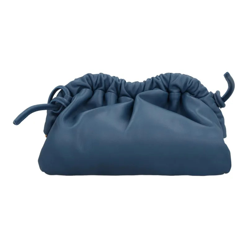 MANSUR GAVRIEL Lambskin One Shoulder Crossbody Clutches Mini Women's Blue-3
