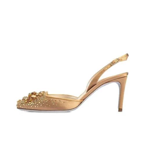 RENE CAOVILLA High Heels Women's Gold