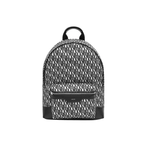 Louis Canvas With Leather Backpack Unisex Black