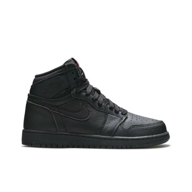 Jordan 1 Retro High OG BG Black University Red-1
