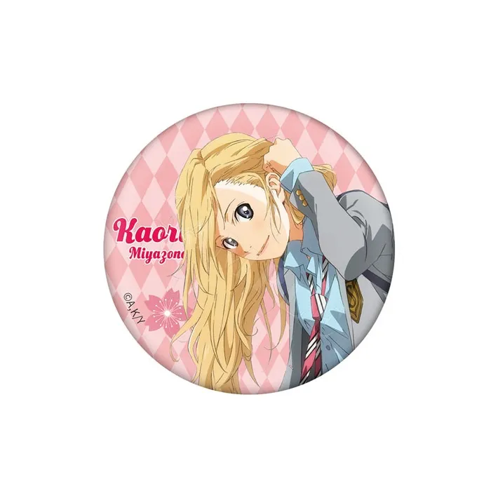 Xhdm Your Lie In April, Miyazono Kaori, Backpack Style, Violin Style Badges-0