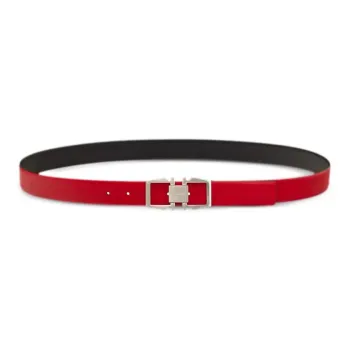 Ferragamo Gancini buckle Reversible Leather Belt