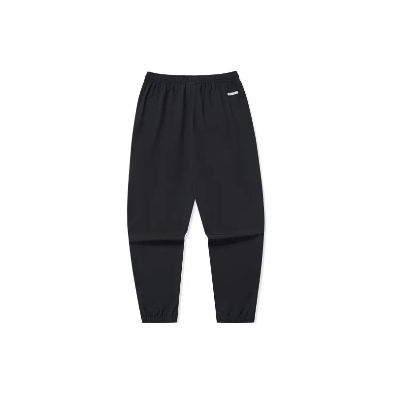 Erke Casual Pants Unisex Jet Black-1