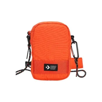 Converse Polyester Blend With Polyurethane Shoulder Bag Crossbody Bag Unisex Orange