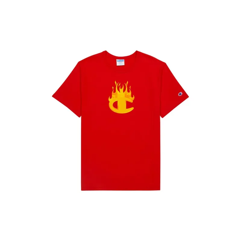 Bait X Champion X My Hero Acadamia Men Endeavor Tee-1