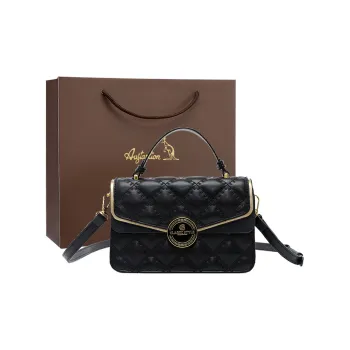 AUGTARLION Artificial Leather Shoulder Bag Crossbody Bag Women's Bag Small Size Women's Black