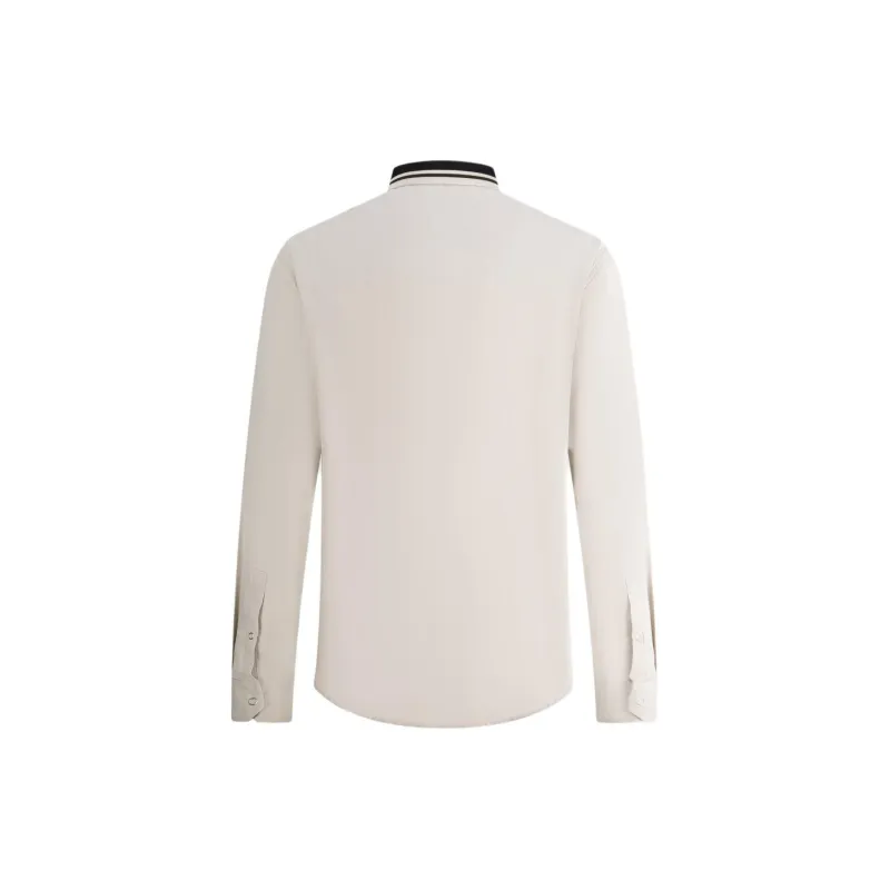 ARMANI EXCHANGE Logo patch Cotton blend Shirt-7