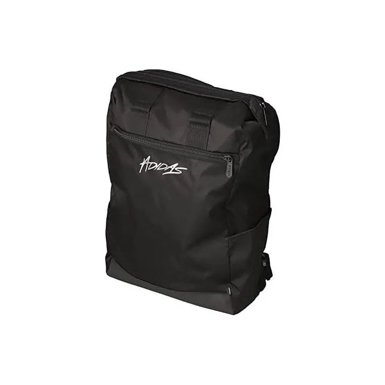 Adidas Nylon Backpack Regular Unisex Black/Metallic Silver-1