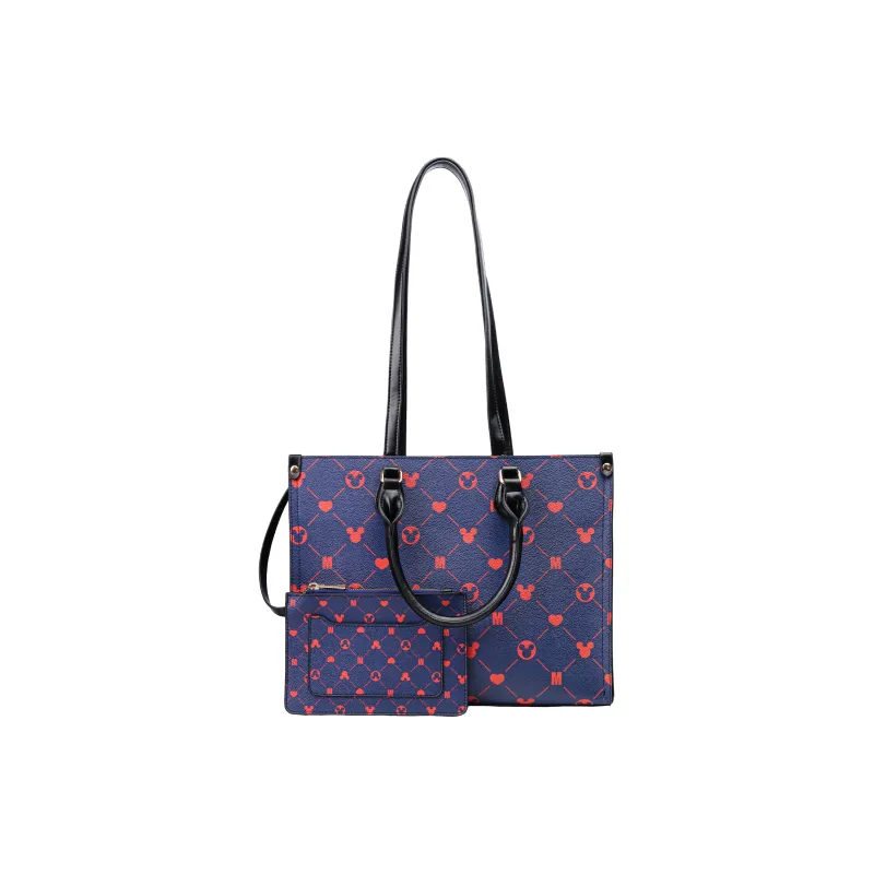 Disney Mickey Series PVC Tote Bag Shopping Bag Baby Bag Shoulder Bag Large Size Women's-6
