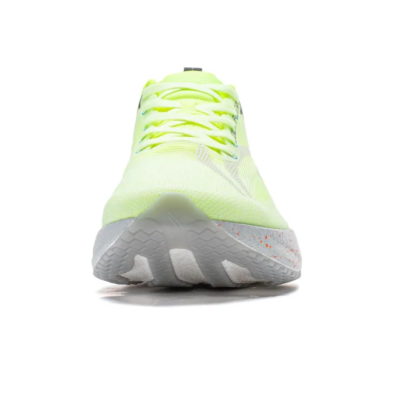 LiNing Super Light 21 Cushioning Anti Slip Wear Resistant Breathability Low Top Running Shoes Men's Yellow Green-3
