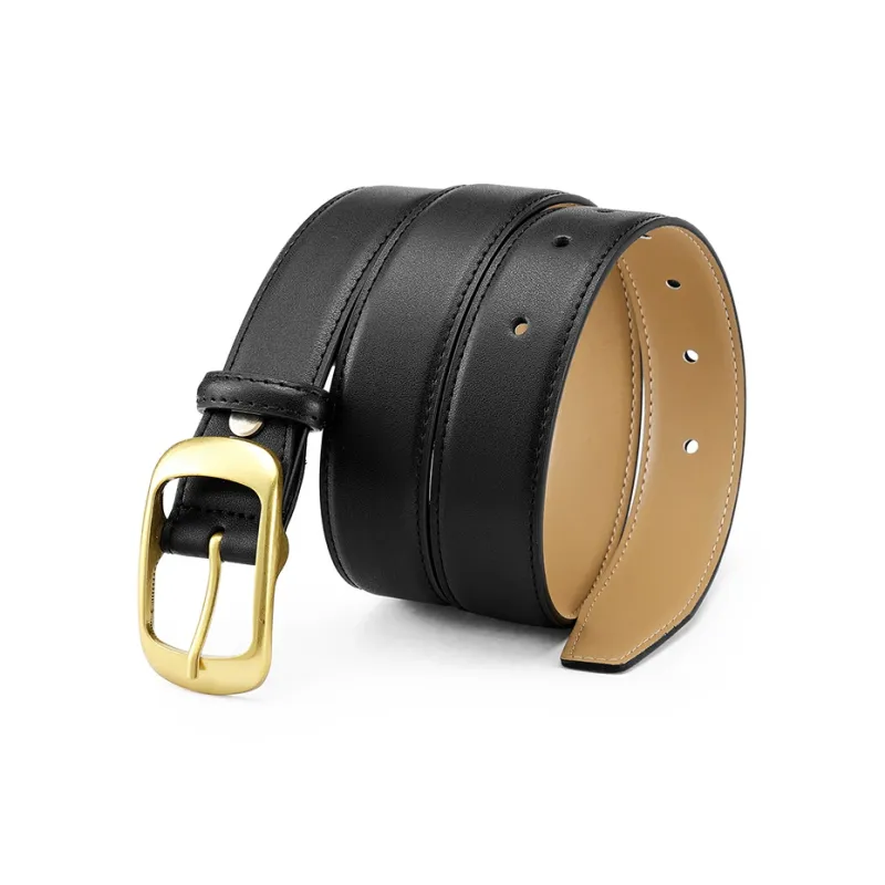 FAIRWHALE Unique Design Versatile Alloy Pin Buckle Belt Women's Width 3.0CM-1