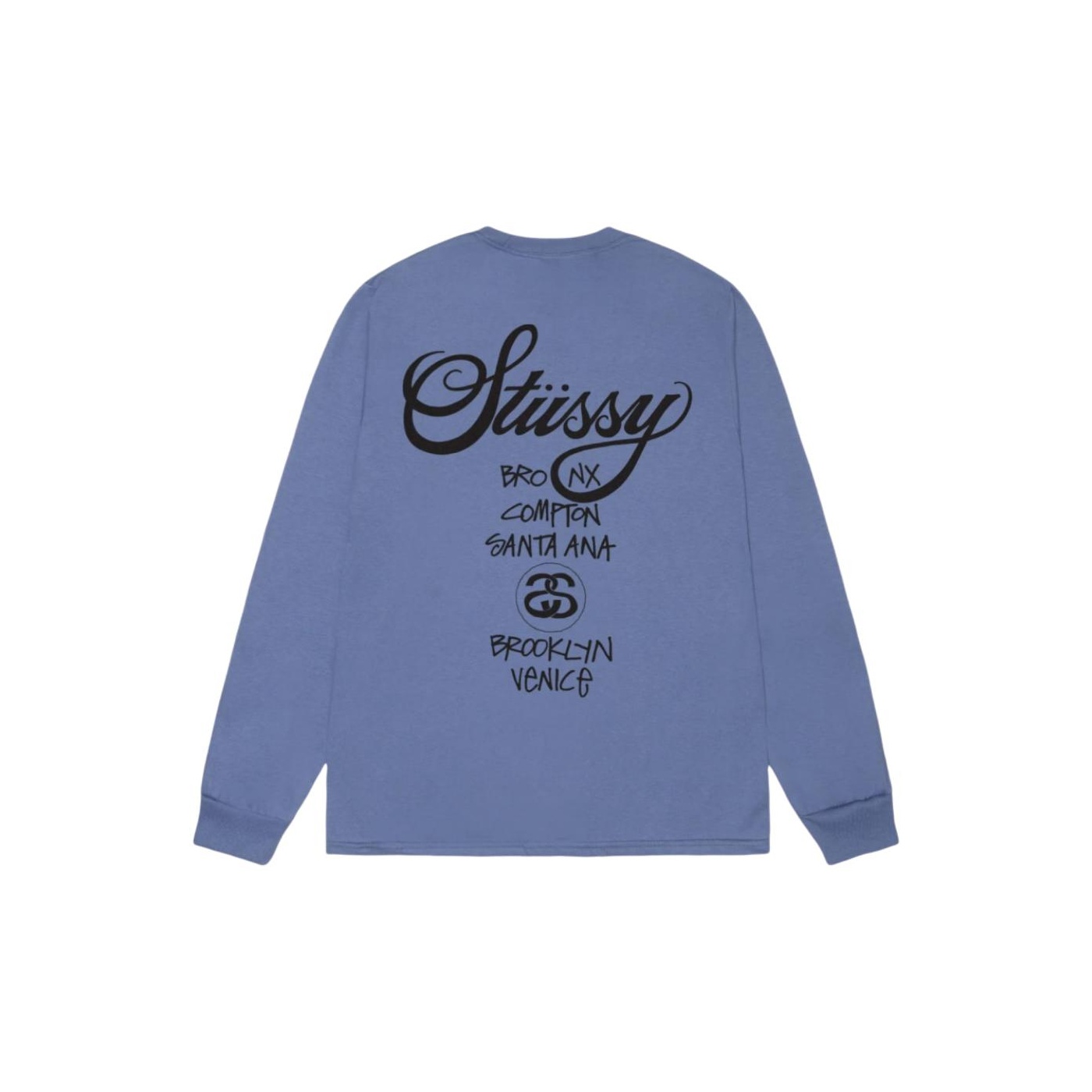 ★23SS★STUSSY WORLD TOUR LS TEE Stussy World Tour Ls Tee - POIZON