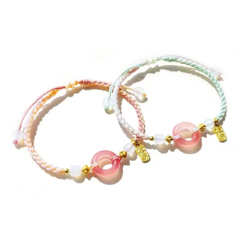 MIDNIGHT MOMENT Agate Jade Bracelets Women's-2