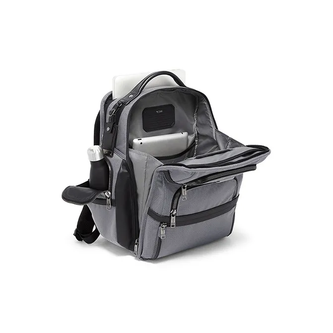 TUMI Alpha Polyester With Nylon Backpack Medium Size Men's Meteor Gray-2