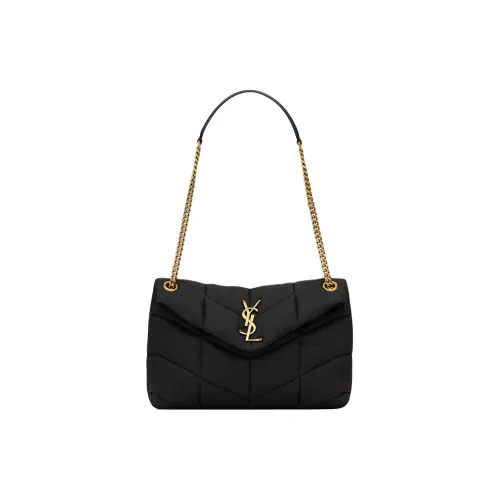 SAINT LAURENT Polyamide Portable Crossbody Bag Shoulder Bag Women's Black