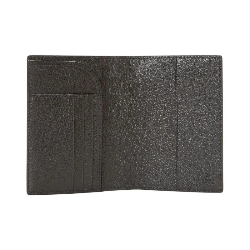 GUCCI Off The Grid Nylon Passport Holder, Wallet Regular Men's Orange & Black-3