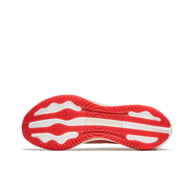 LiNing Super Light 21 Cushioning, Slip Resistant, Abrasion Resistant, Breathable Low Top Running Shoes Men's White Red-6