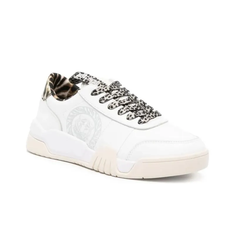 Just Cavalli Tiger Head-motif Low-top Sneakers-2