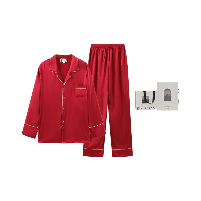 EMOOULI Pajama Gift Box Unisex Red, Gift Box Set-0