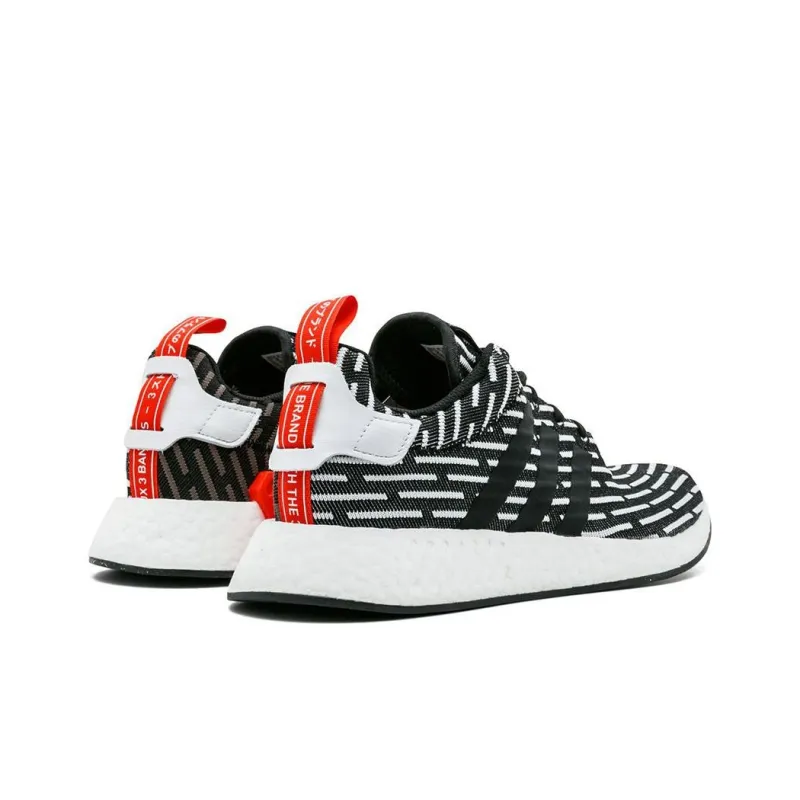 Adidas Nmd R2 Black White-3