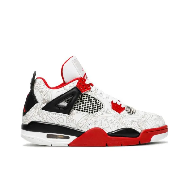 Jordan 4 Retro White Laser-1
