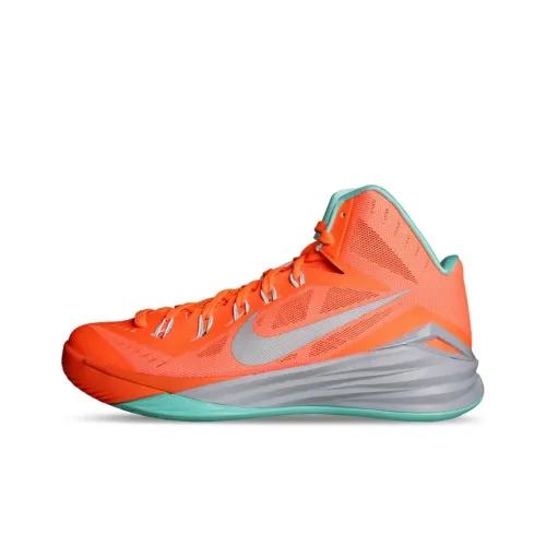 Nike Hyperdunk 2014 Basketball Shoes Men Mid-Top Orange