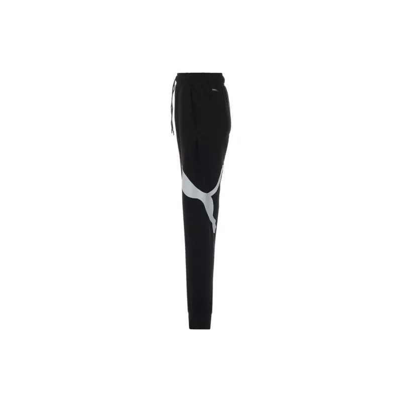 PUMA Knitted Sports Pants Men's Black-2