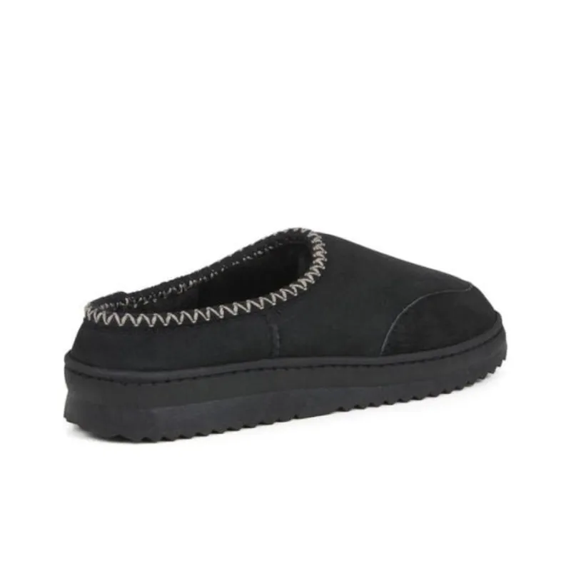 EMU Australia Wrap-toe Slippers Women's Black-3