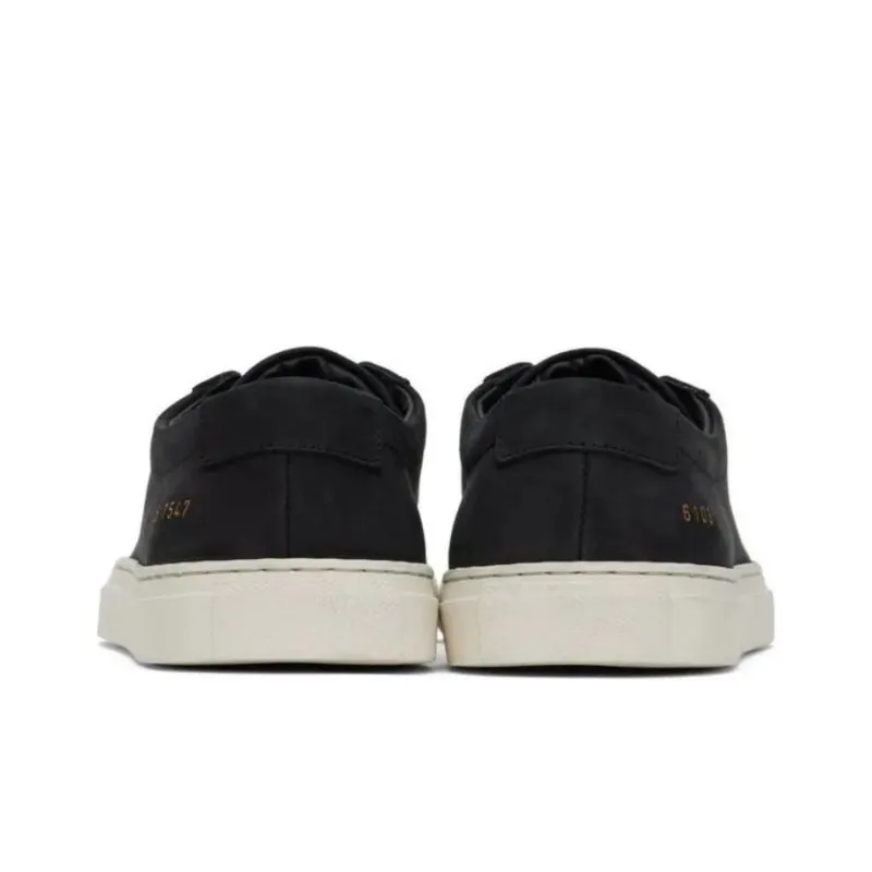 COMMON PROJECTS Common Project Original Achilles Low Black Nubuck Women's-4