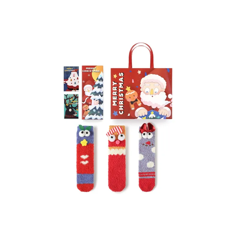Primeet Mid Calf Socks Unisex 5 Pairs Gift Box Set-17
