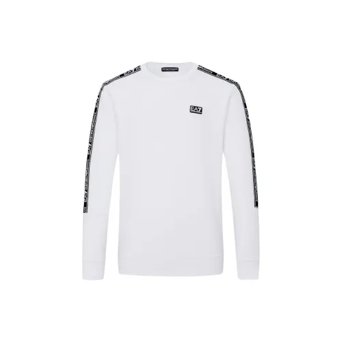 EMPORIO ARMANI EA7 Sweatshirts Men White