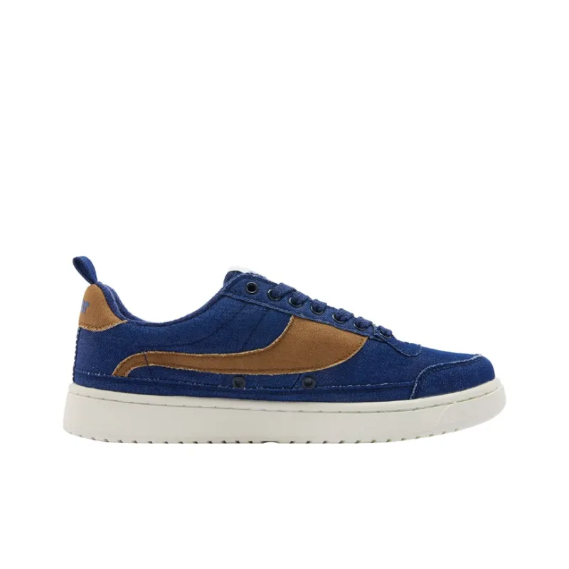 JACLAR Skateboard Shoes Unisex Dark Blue Khaki-1