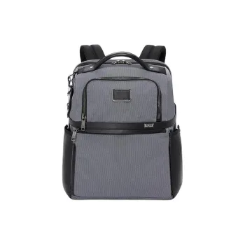 TUMI Alpha Polyester Backpack Medium Size Men's Meteor Gray