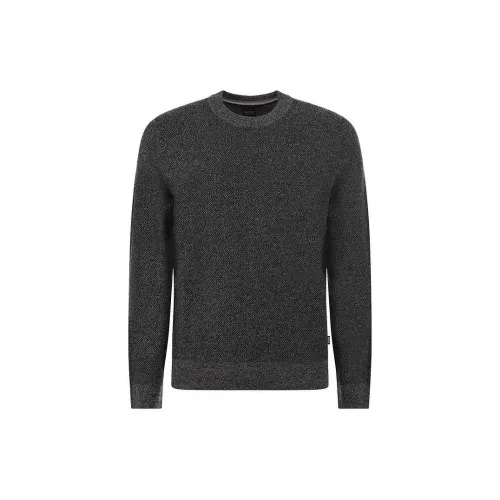 HUGO BOSS Sweaters Men Dark Gray