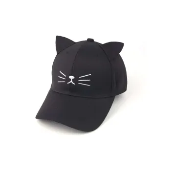 KARL LAGERFELD Polyester Polyester Baseball Caps Women's Black