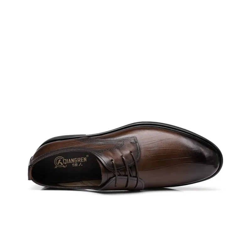 Strongman 3515 Spring And Fall Business Formal Shoes Office Wedding Shoes Men's-2