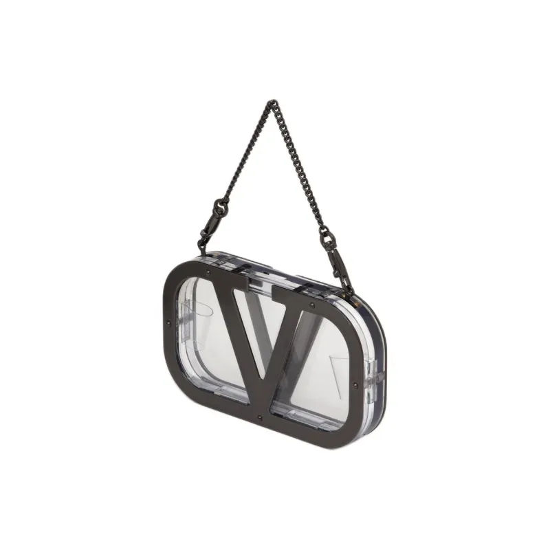 Valentino Resin Handbag Women's Transparent-1