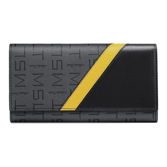 MashaLanti Synthetic Leather Coin Purses Wallets Regular Men's Dark Gray-1
