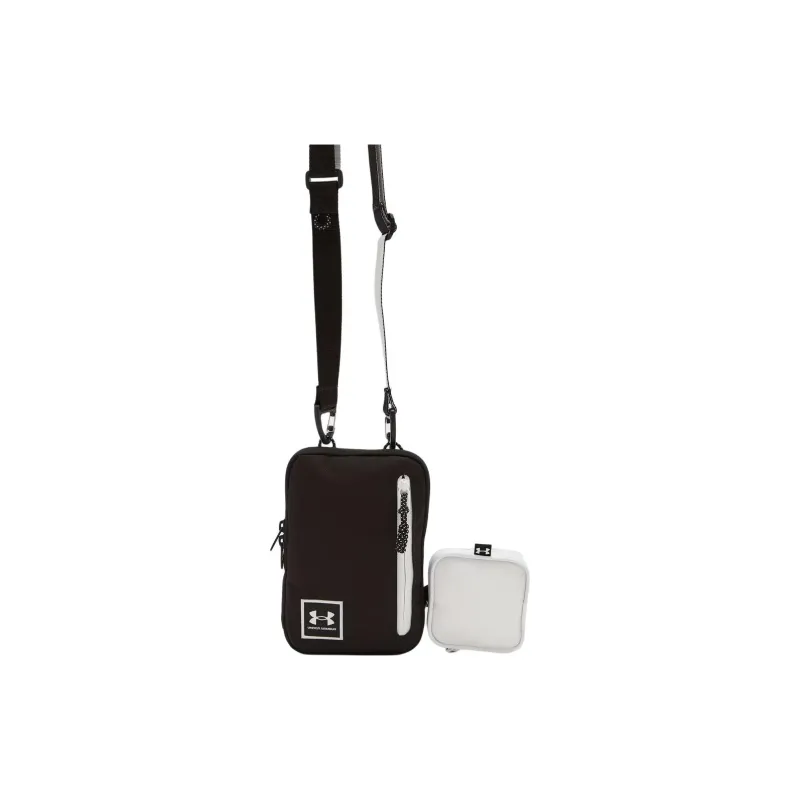 Under Armour Polyester Shoulder Bag Crossbody Bag Small Size Unisex Black-0
