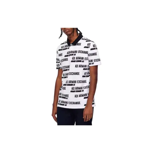 ARMANI EXCHANGE Polo Shirts Men White