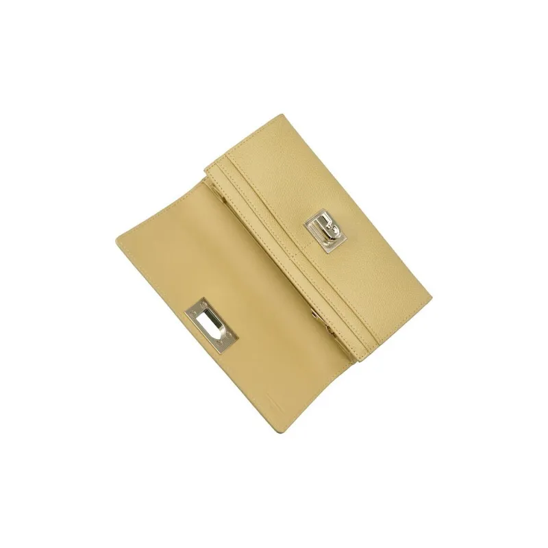 Furla 1927 Collection Leather Wallet Women's Yellow-3