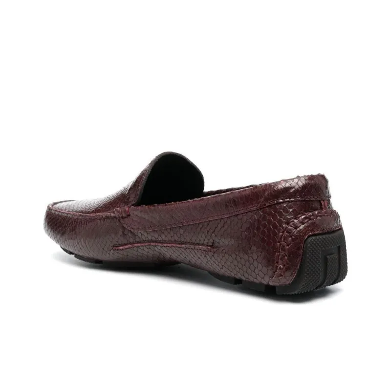 Just Cavalli Beanie Shoes Men's Burgundy-3