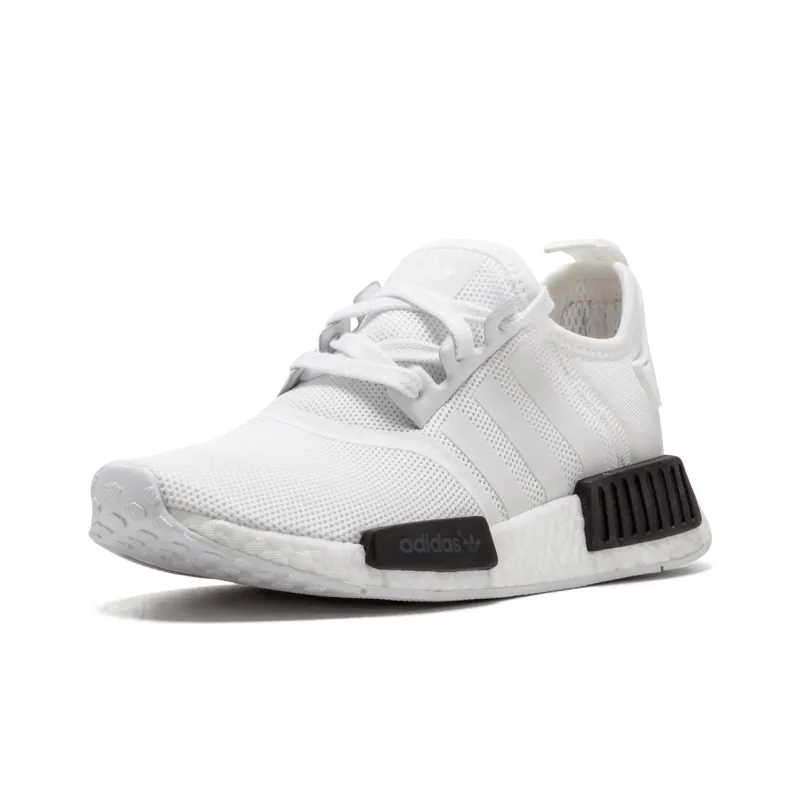 Adidas Nmd R1 White Black-1