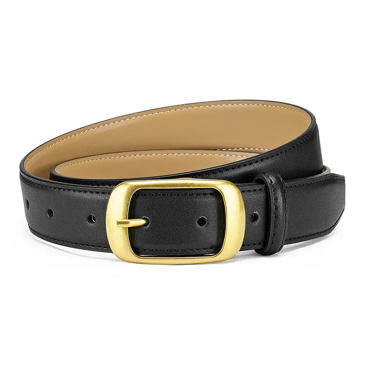 FAIRWHALE Unique Design Versatile Alloy Pin Buckle Belt Women's Width 3.0CM-2