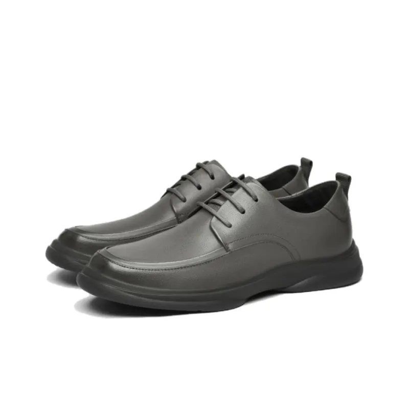 VOLO Dress Shoes Men Low Top Black/Gray-8