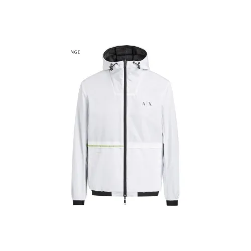 ARMANI EXCHANGE Jackets Men White