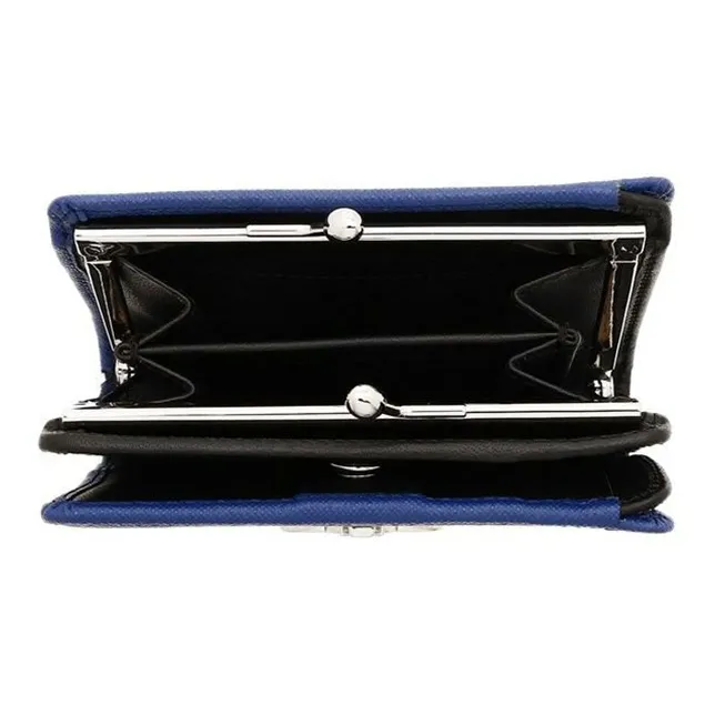 Vivienne Westwood Leather Wallet Women's Blue-4