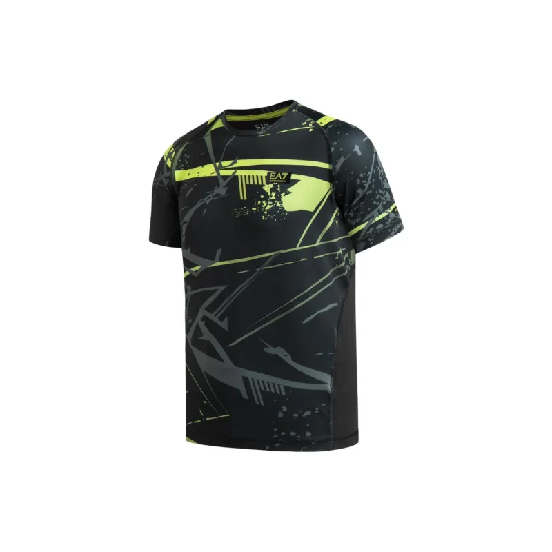 EMPORIO ARMANI EA7 FW23 T Shirt Men's Black-2
