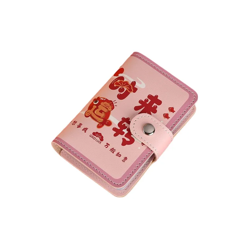 OUZIHUANG PU Storage Bag Card Holder Large Size Unisex-5